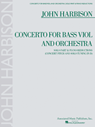 CONCERTO FOR BASS VIOL AND ORCHESTRA DOUBLE BASS/ PIANO REDUCTION cover